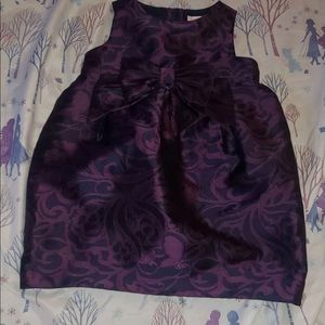 Janie and jack satin dress. Beautiful jewel tones purple and navy.